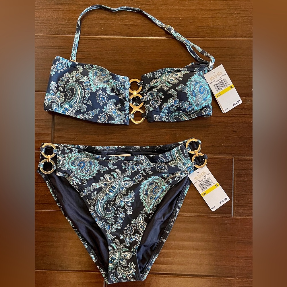 Michael Kors-Size Medium-2 Piece Bathing Suit NWT